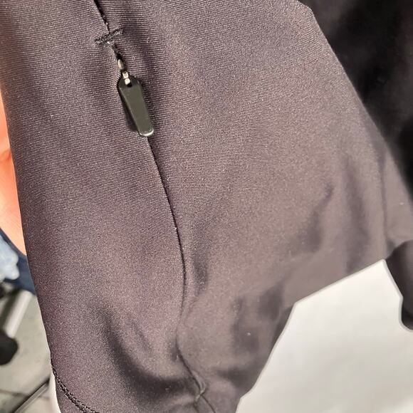 Old Navy Active Powersoft Go-Dry Zip Jacket Black Plus Size 4X Stretch - Picture 10 of 12